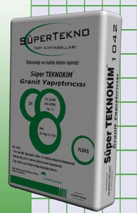 SüperTeknokim 1042 Granit FLEX Yapıştırıcı